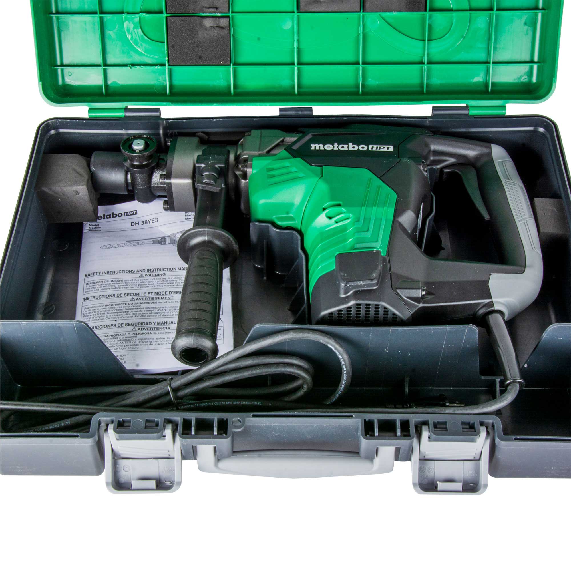 Metabo HPT 10 Amp 1-9/16" Spline Shank Rotary Hammer - Tool Only