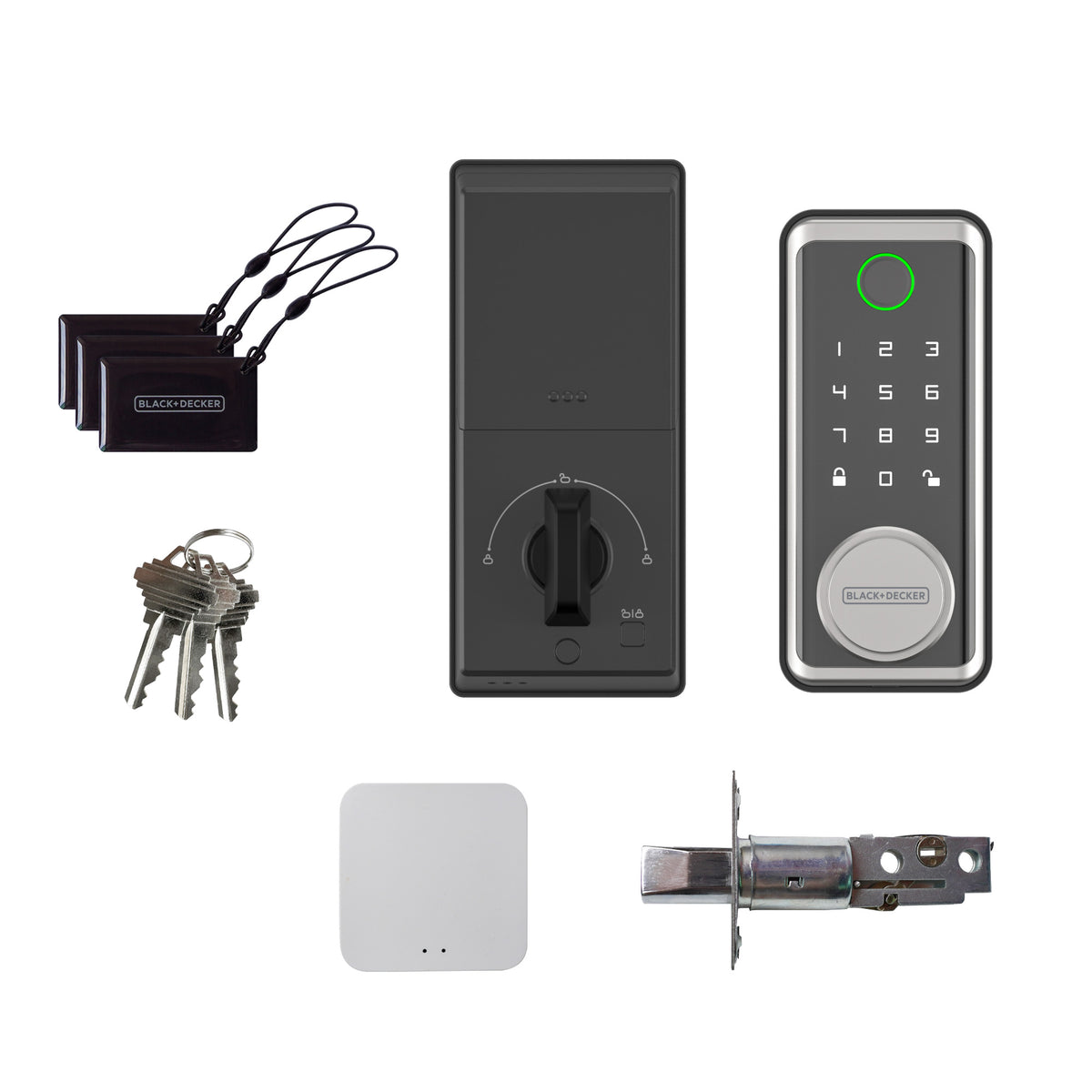 Black & Decker Smart Lock avec Gateway - Argent