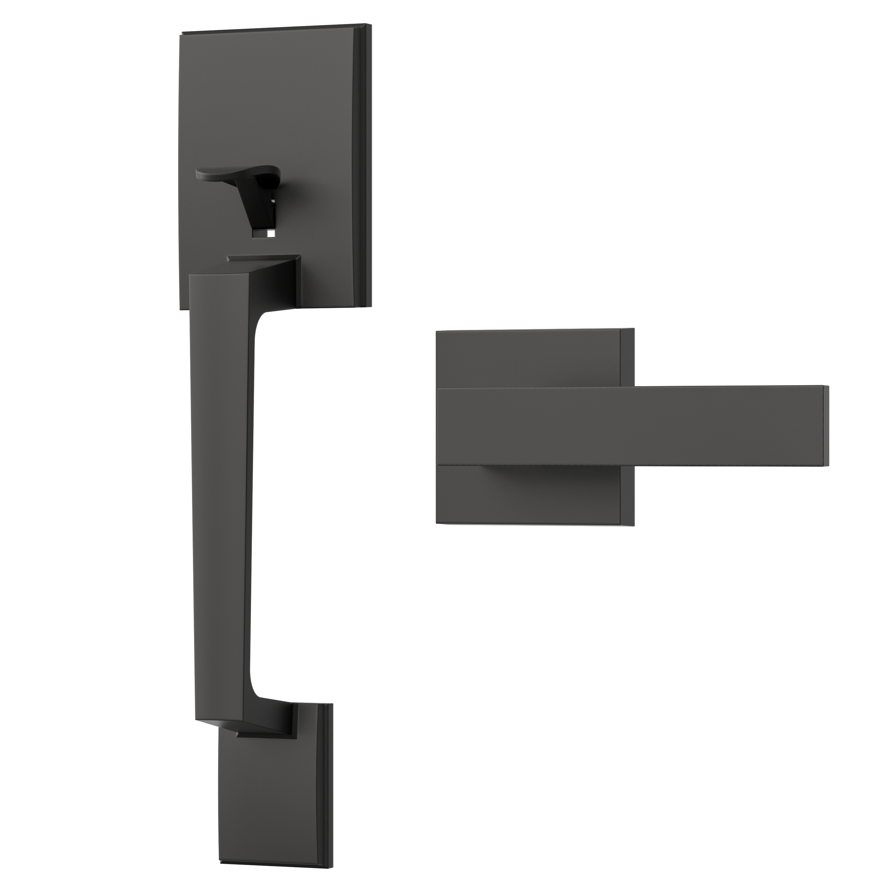 Black & Decker Smart Lock avec poignée d'entrée et passerelle - Noir