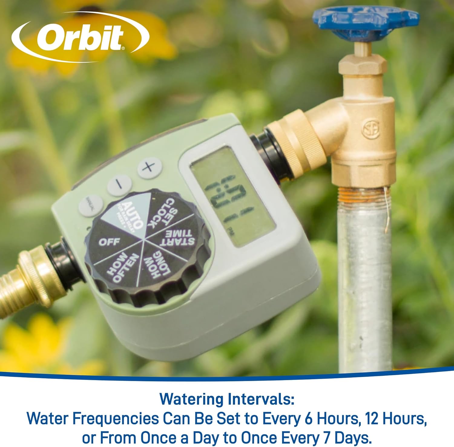 Orbit One Outlet Single Dial Hose Faucet Timer