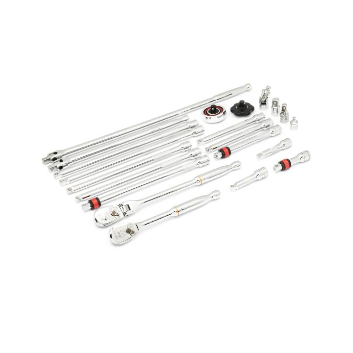 Gearwrench 3/8" 90T Ratchet & Drive Tool Set with Eva Foam Tray - 21 Piece