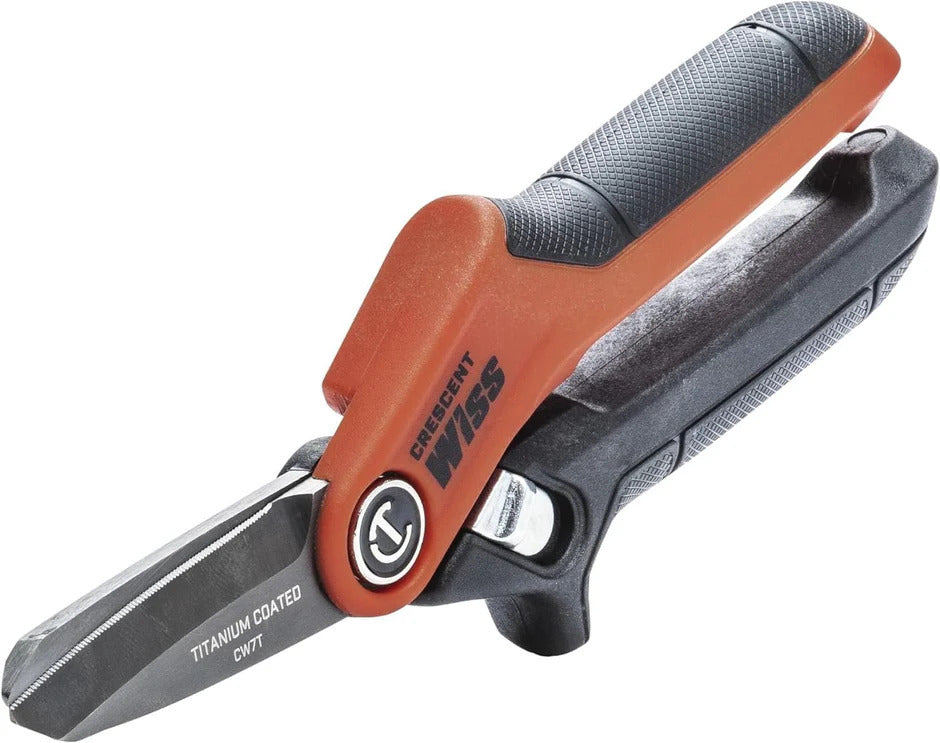 Wiss 7 1/2" Titanium Coated Tradesman Utility Shears