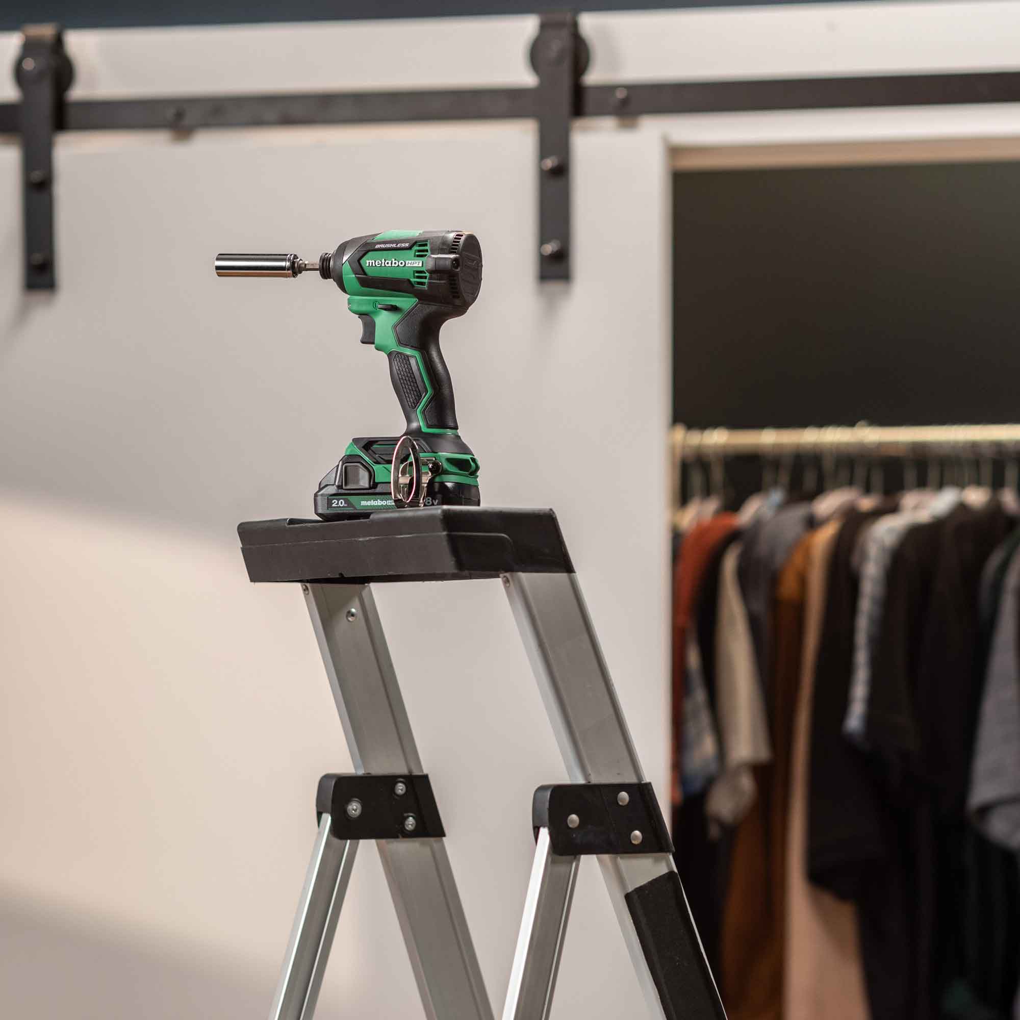 Metabo HPT 18V Variable Speed Brushless Cordless Impact Driver - 2 Battery