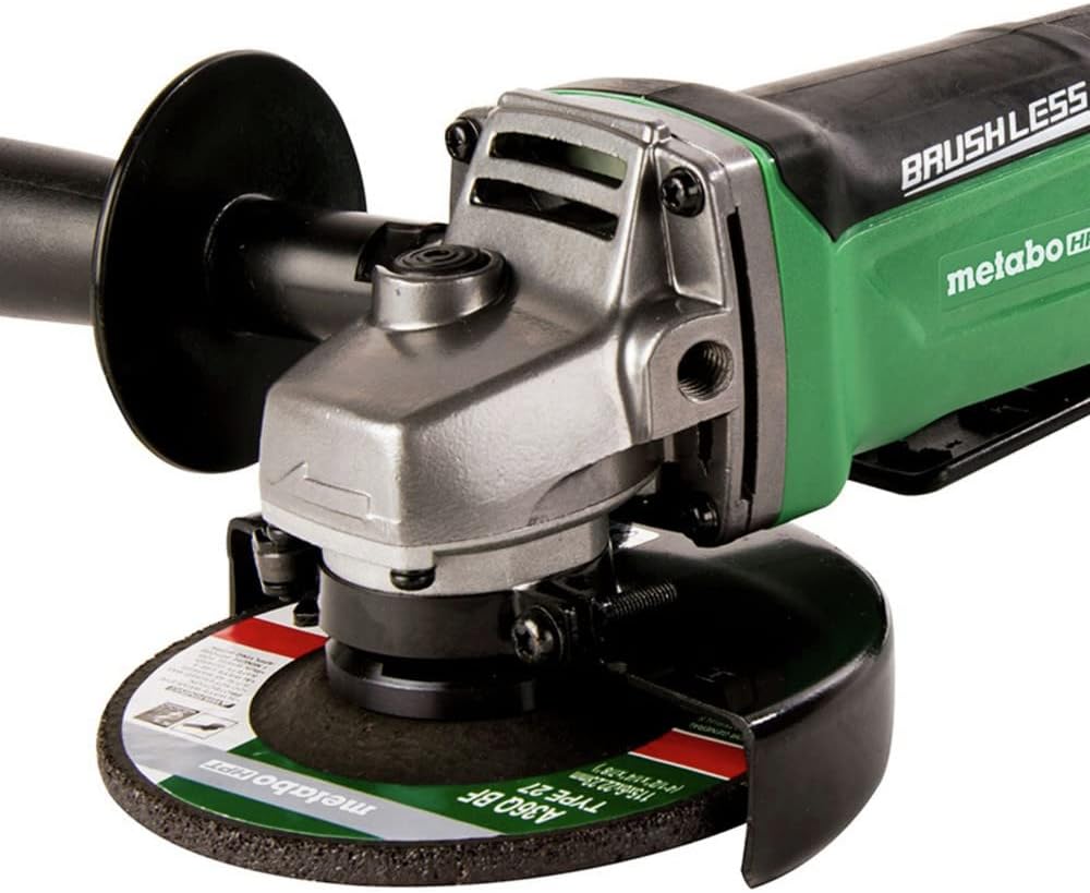 Metabo 18V 4 1/2" meuleuse d'angle sans fil au lithium-ion sans balais - Outil seulement