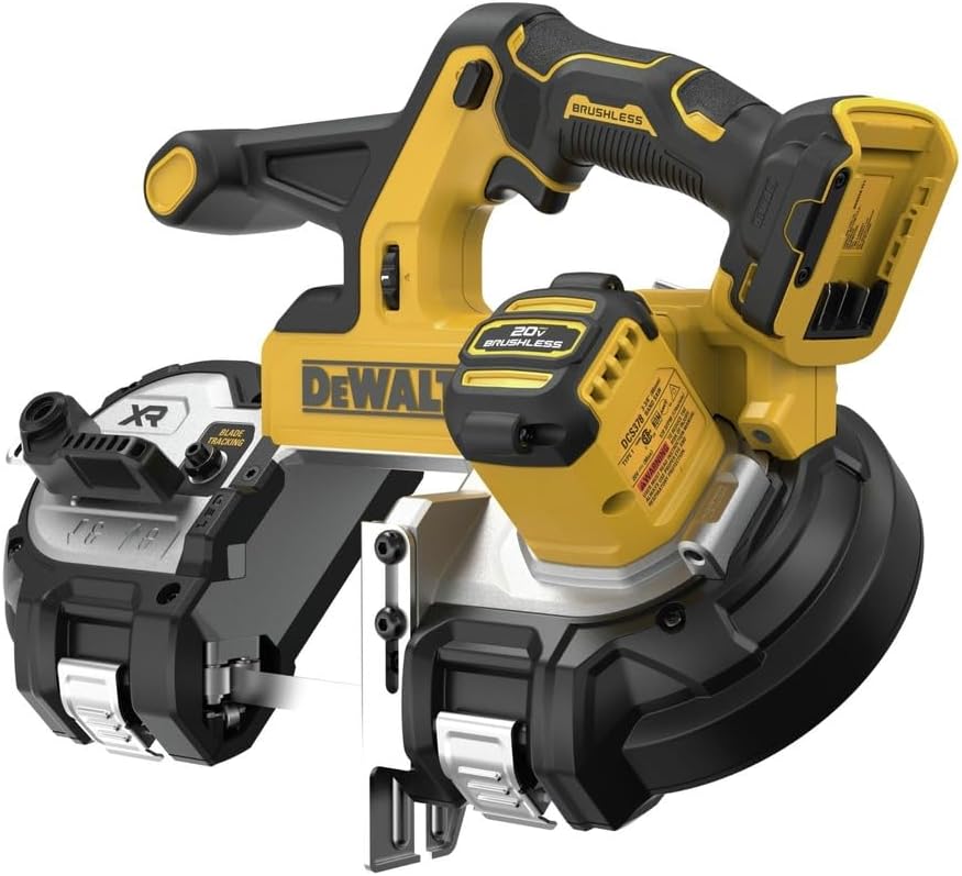 Dewalt 3-3/8" 20V Max XR Cordless Brushless Motor Portable Bandsaw - Tool Only