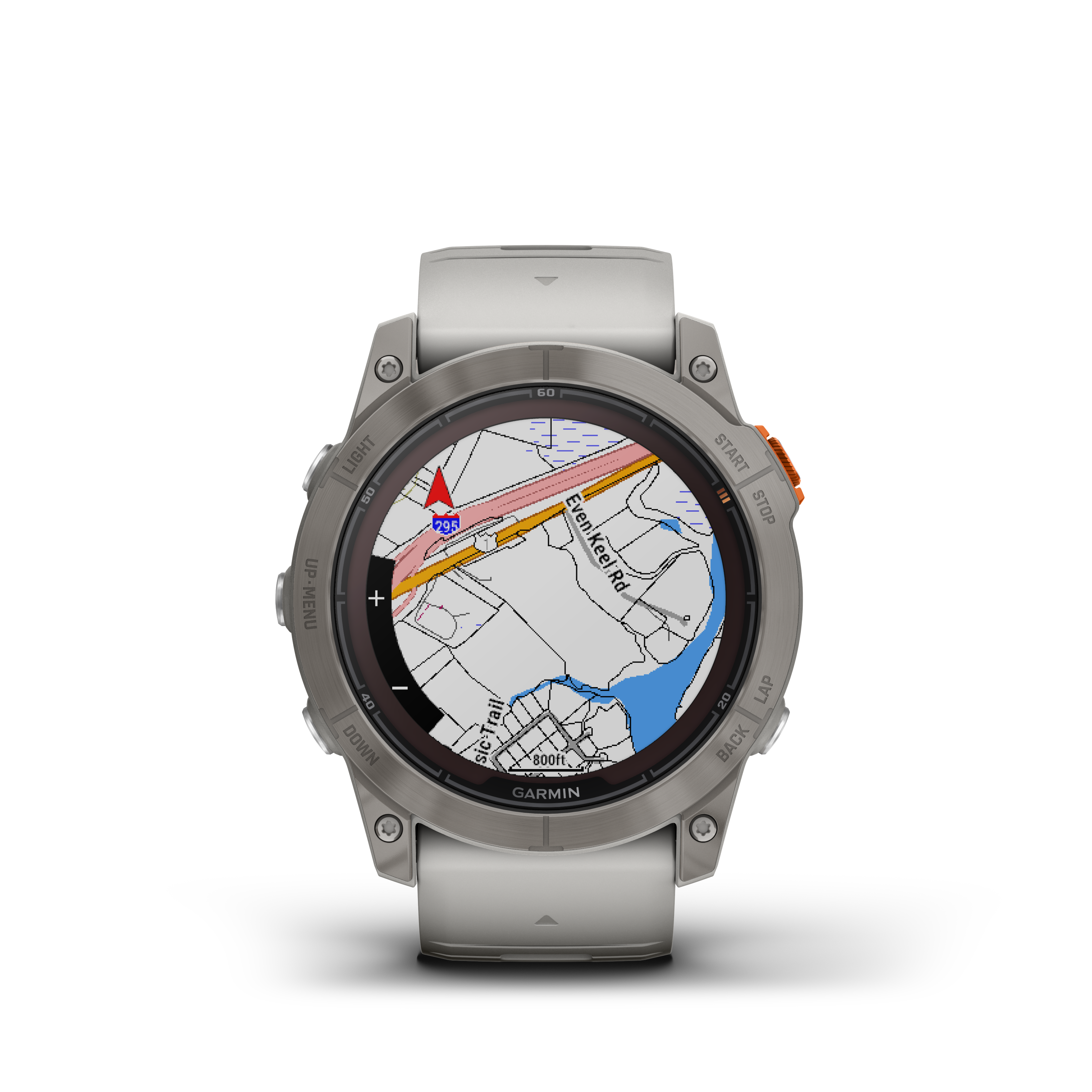 Garmin Fenix 7x Pro-Sapphire Solar GPS Smartwatch - Fog Gray