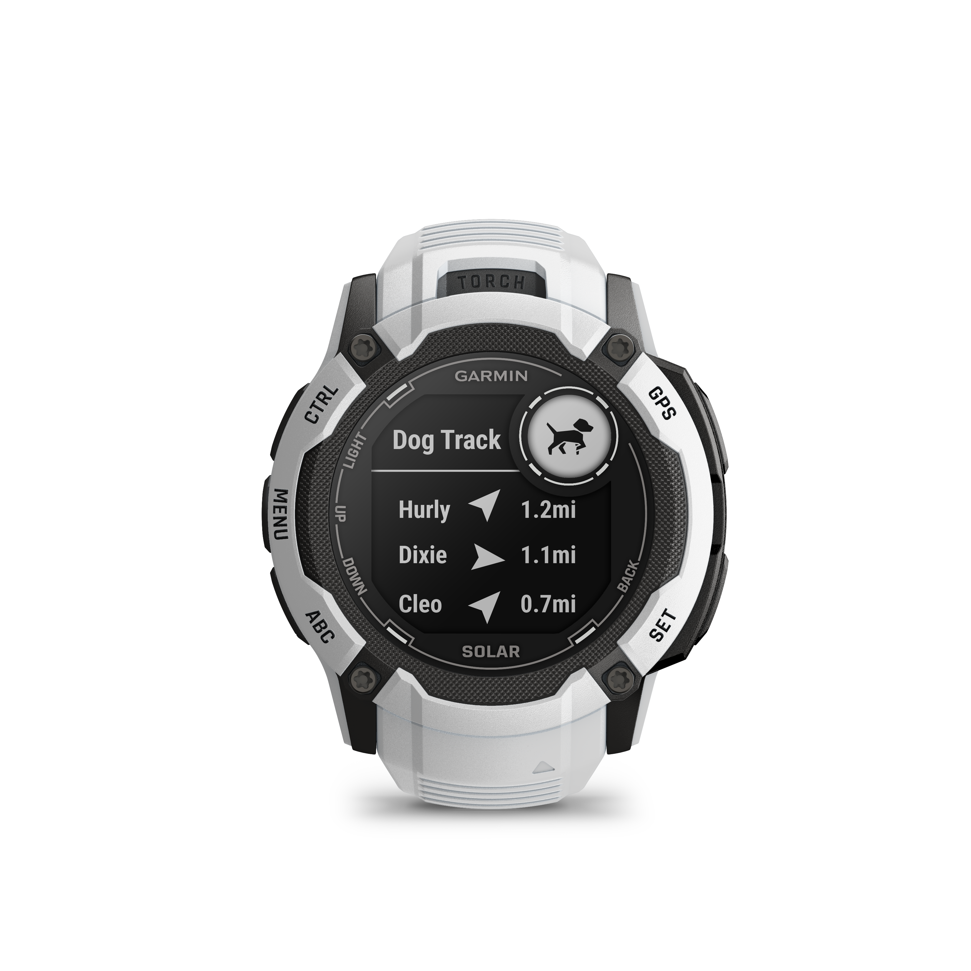 Garmin Instinct 2X Solar GPS Smartwatch - Whitestone