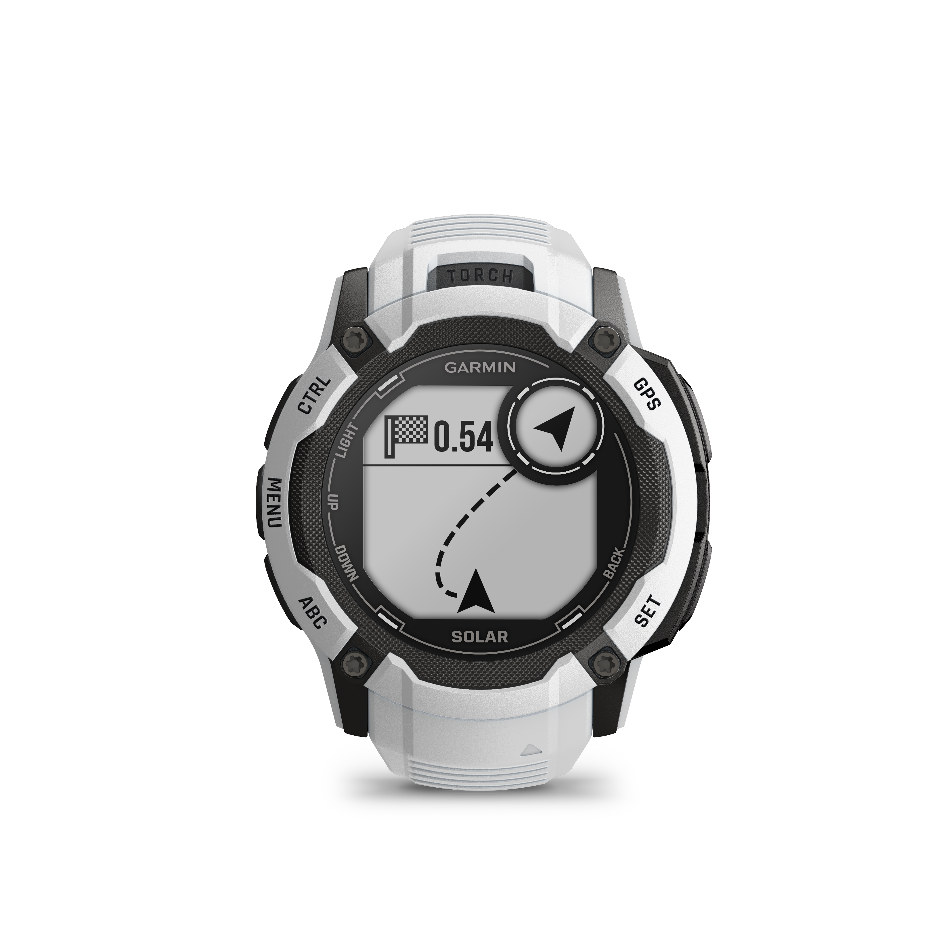 Garmin Instinct 2X Solar GPS Smartwatch - Whitestone