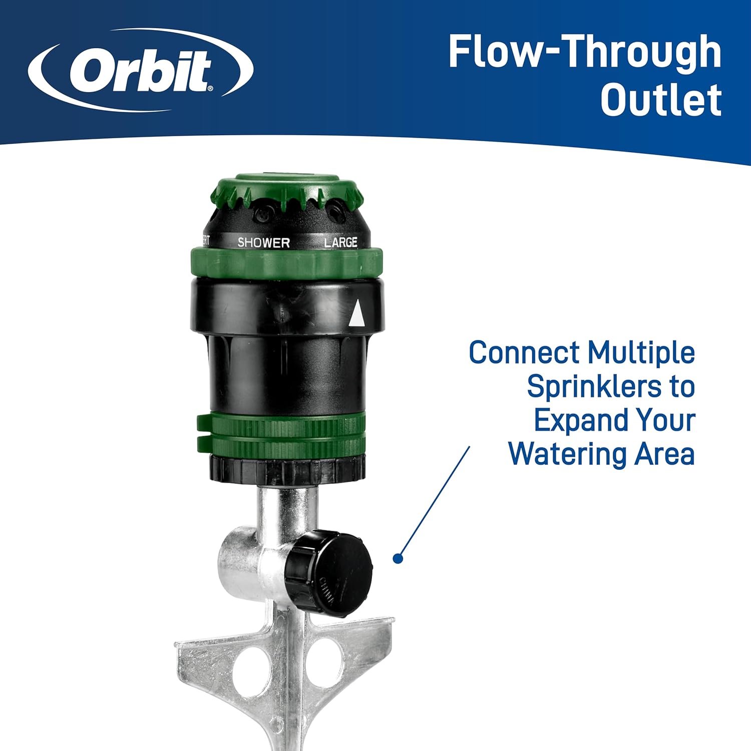 Orbit H2O - 6 Gear Drive Sprinkler - 5 Pack