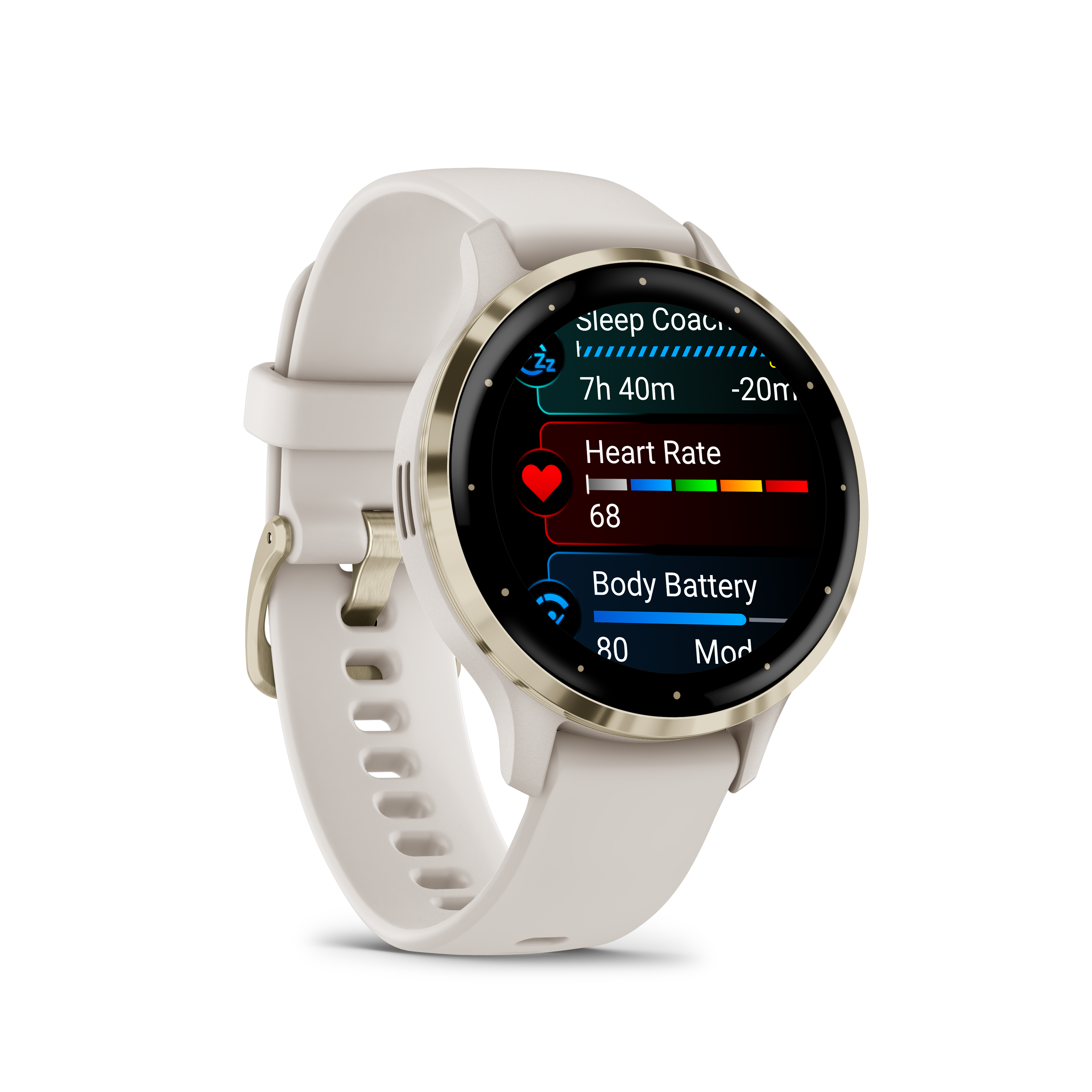 Garmin Venu 3s 41mm Smartwatch Ivory