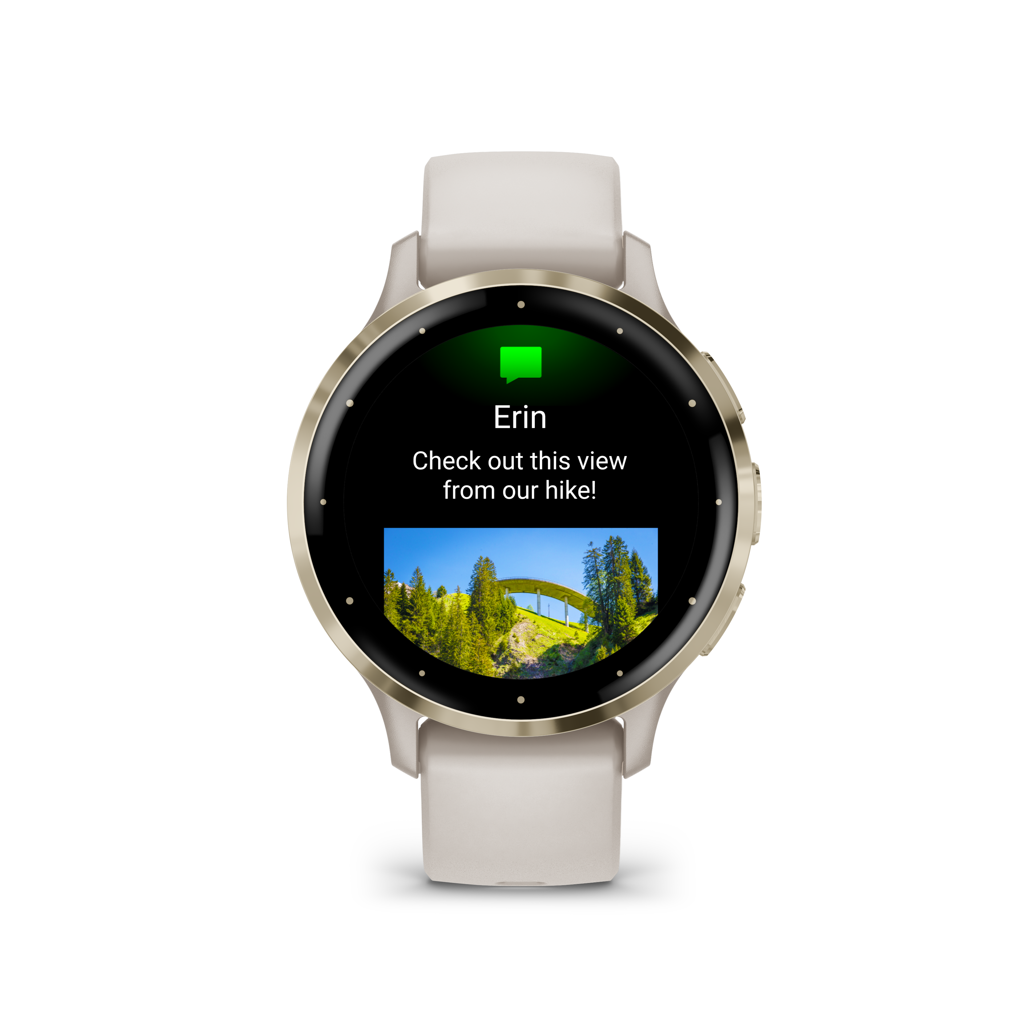 Garmin Venu 3s 41mm Smartwatch Ivory