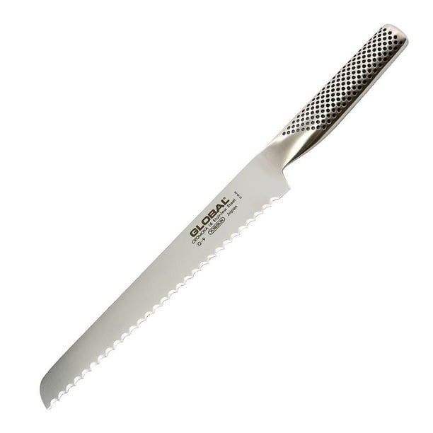 Couteau à pain Global 8.75" - Acier inoxydable