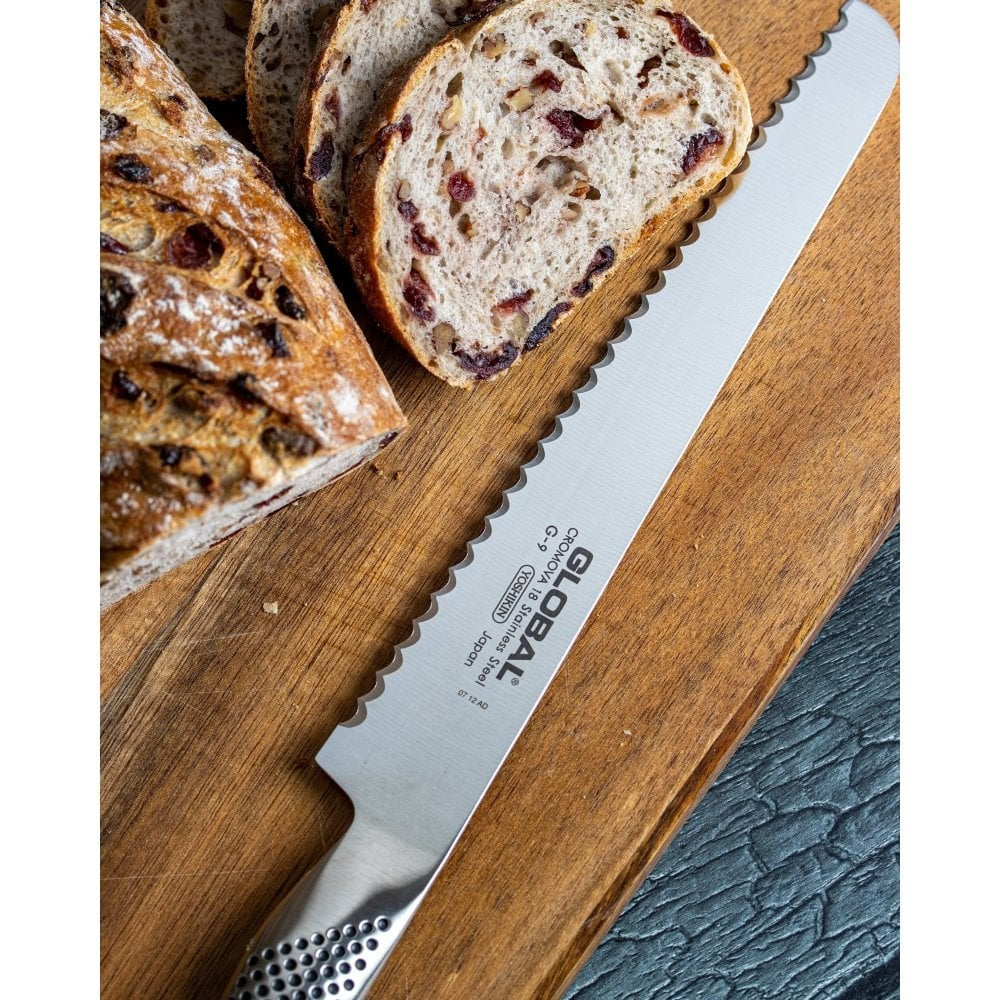 Couteau à pain Global 8.75" - Acier inoxydable