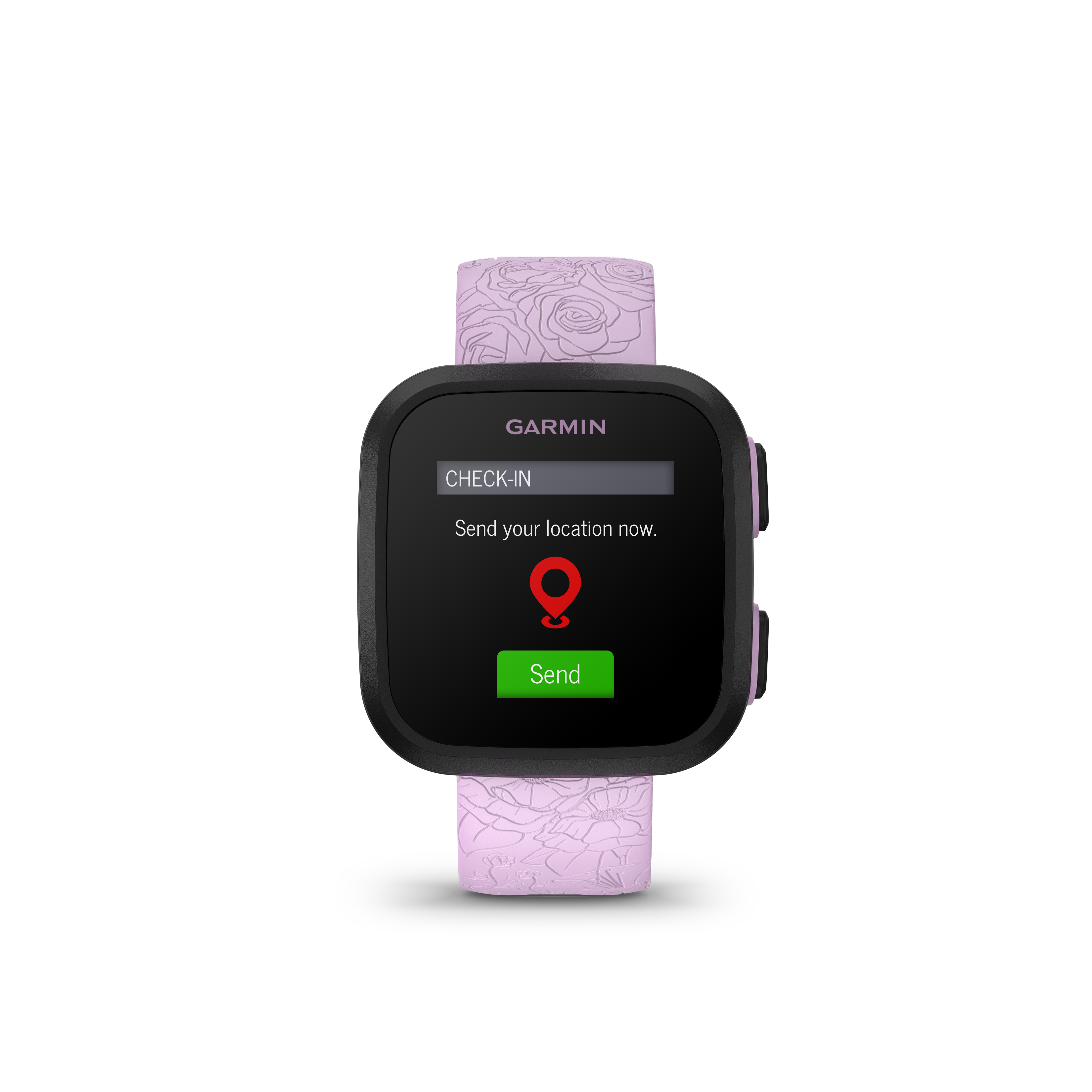 Garmin Bounce Smartwatch Lilac Floral