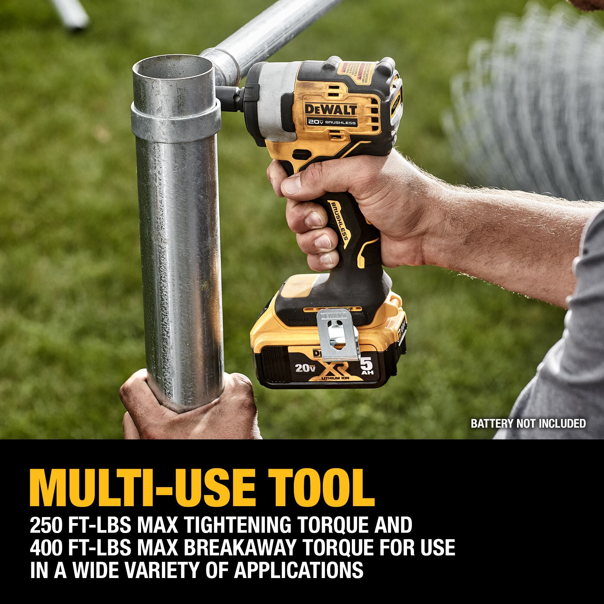 Dewalt 20V Max 3/8" Cordless Impact Wrench with Hog Ring Anvil - Tool Only