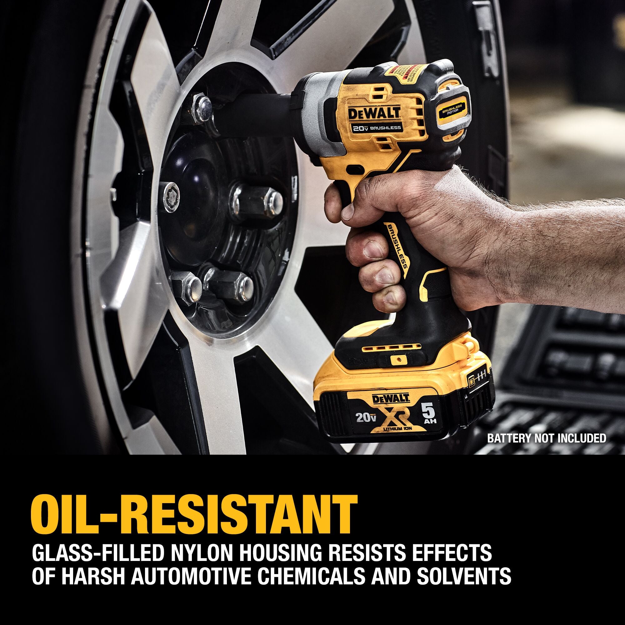 Dewalt 20V Max 3/8" Cordless Impact Wrench with Hog Ring Anvil - Tool Only