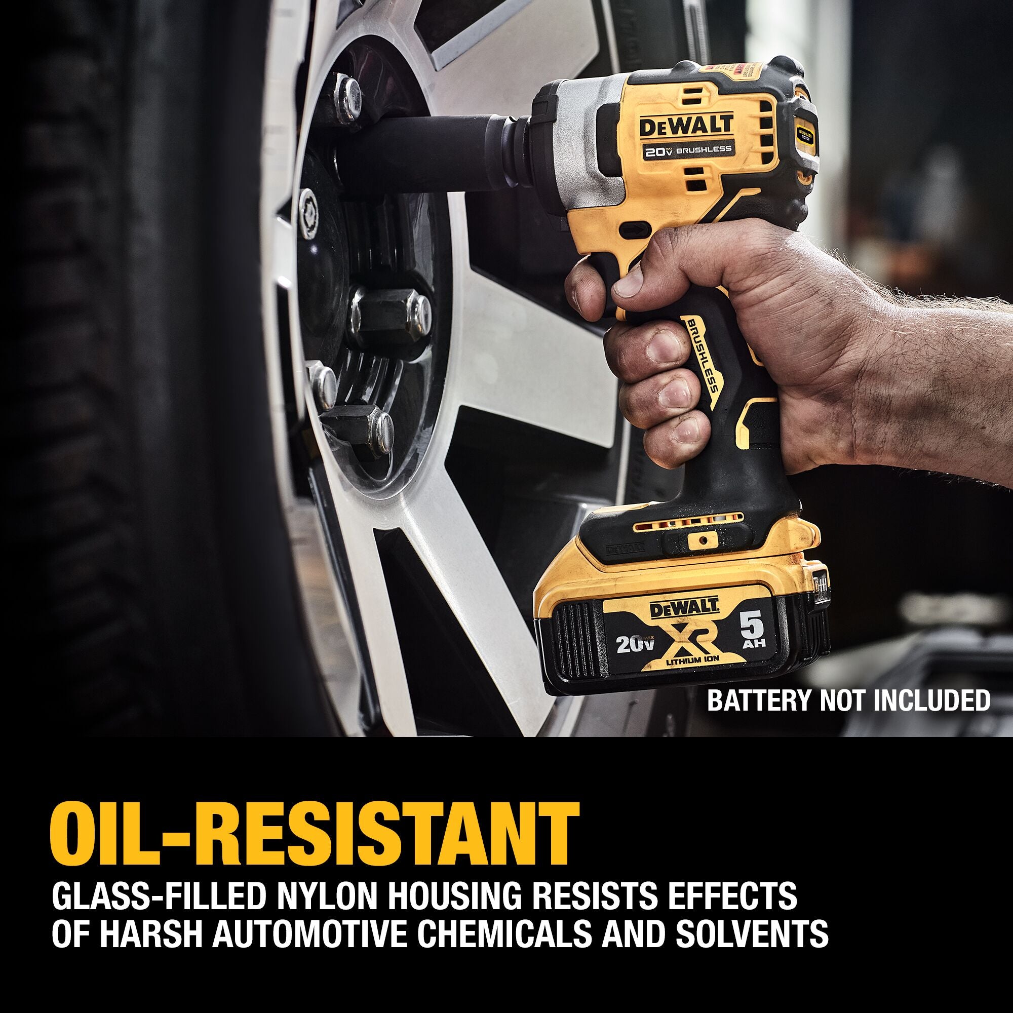 Clé à chocs Dewalt 20V Max 1/2" avec enclume à anneau - Outil seul