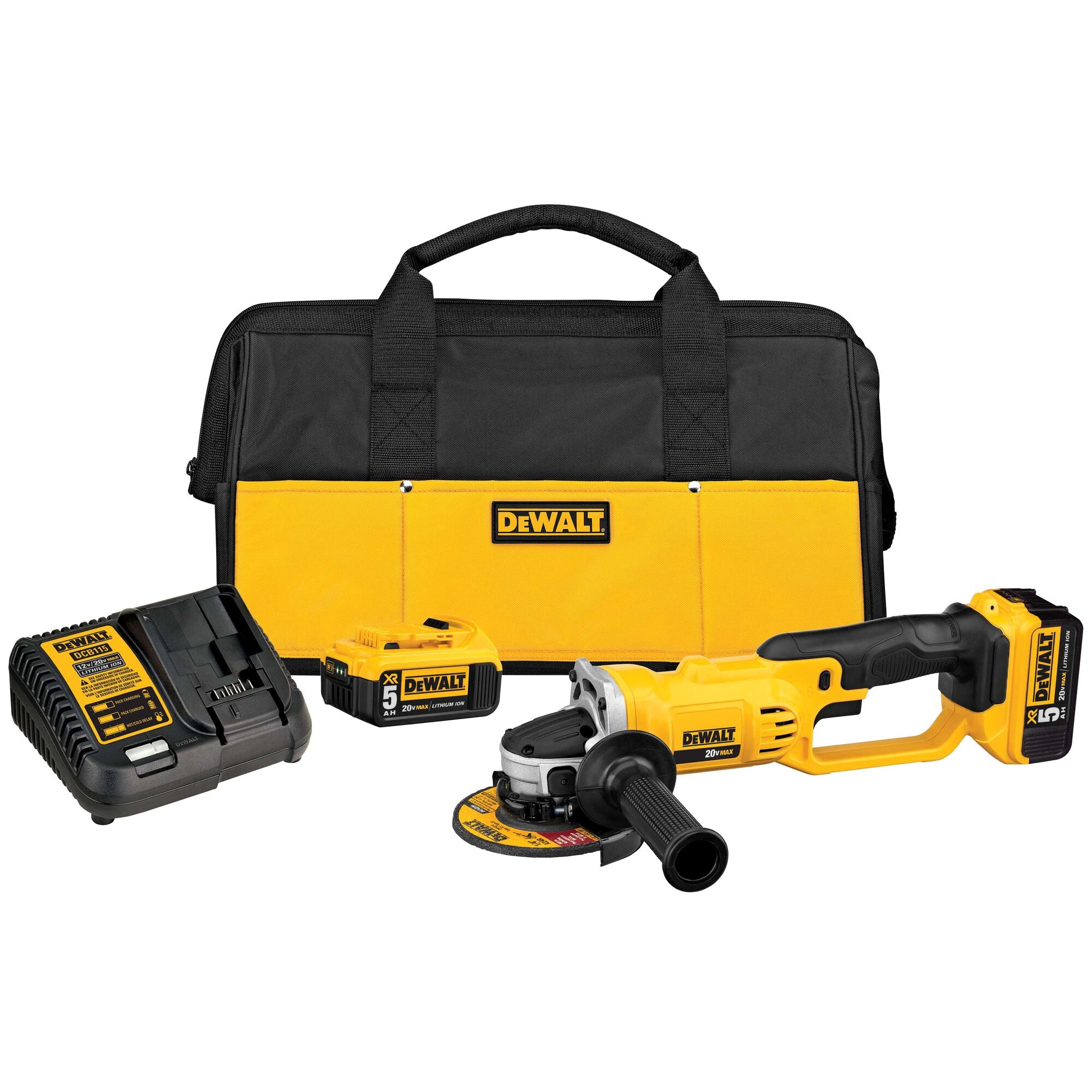 Dewalt 20V MAX Lithium Ion Grinder Tool Kit