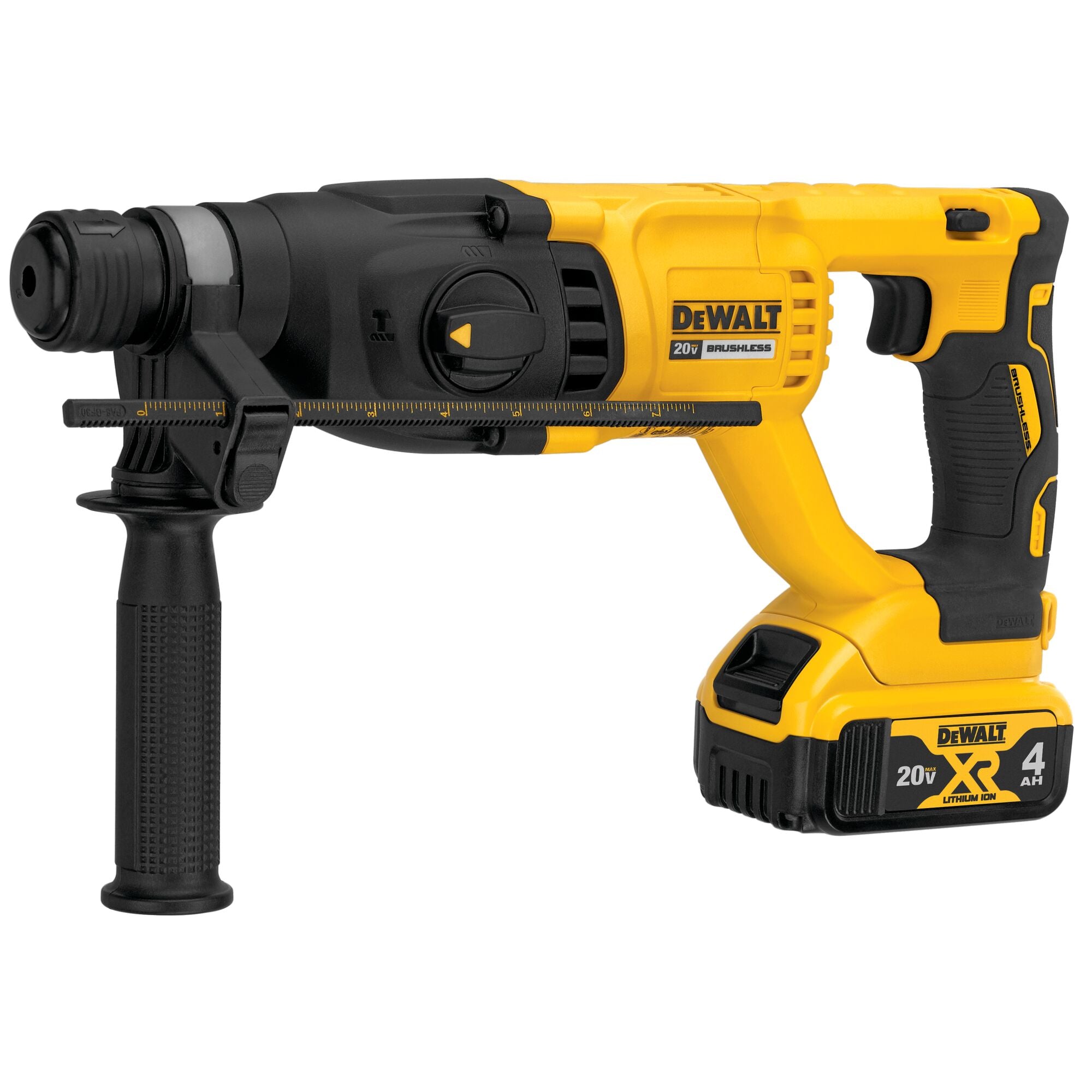 Dewalt 20 V Max XR Brushless Rotary Hammer Kitwith D Handle 2.5 cm