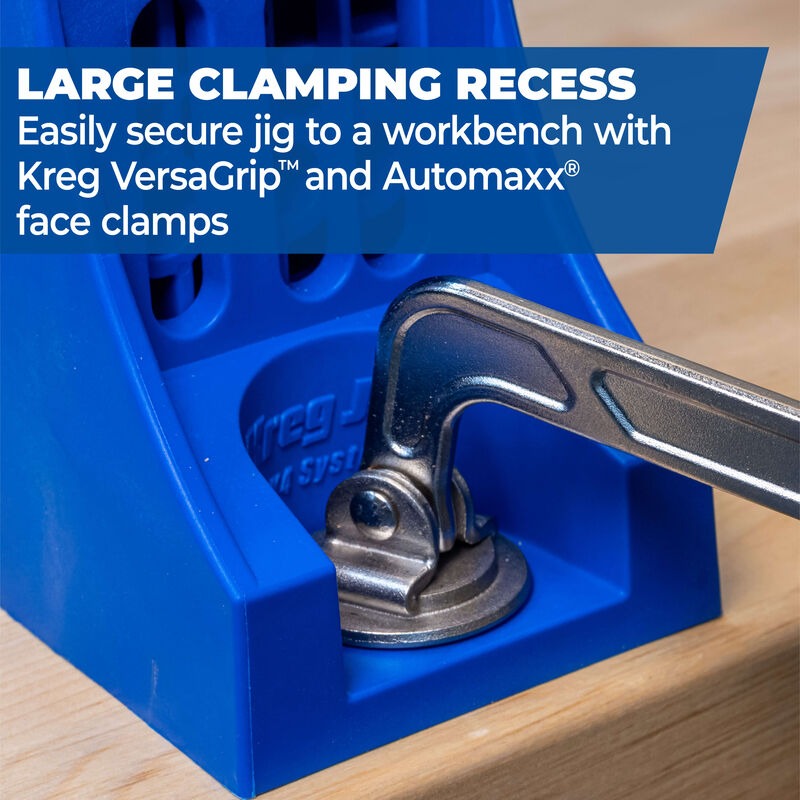 Kreg Pocket Hole Jig for Materials 1/2" to 1 1/2" Thick