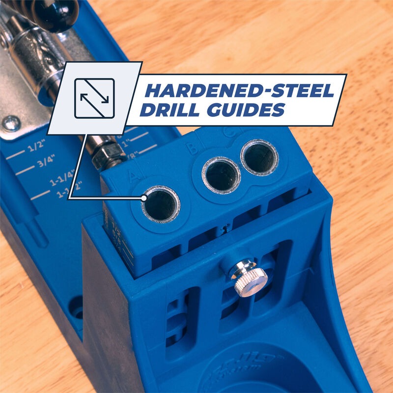 Kreg Pocket Hole Jig for Materials 1/2" to 1 1/2" Thick