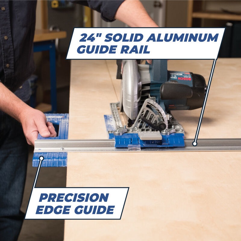 Kreg Aluminum Rip Cut Circular Saw Guide
