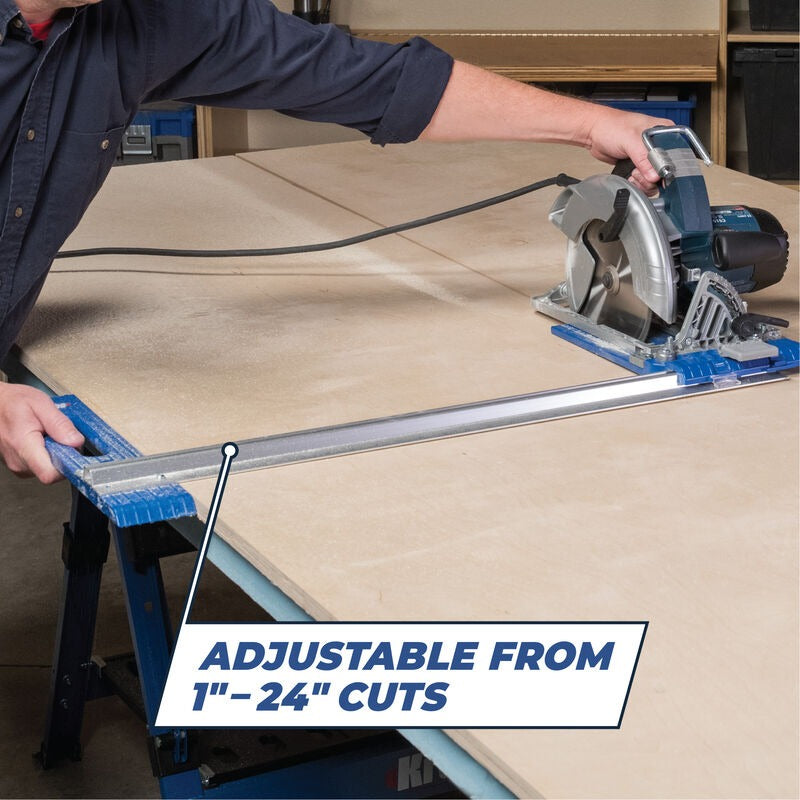 Kreg Aluminum Rip Cut Circular Saw Guide