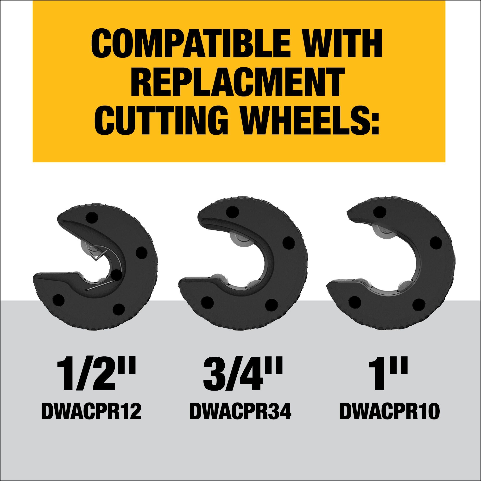 Dewalt Impact Ready Copper Tubing Cutter with Brace Bracket