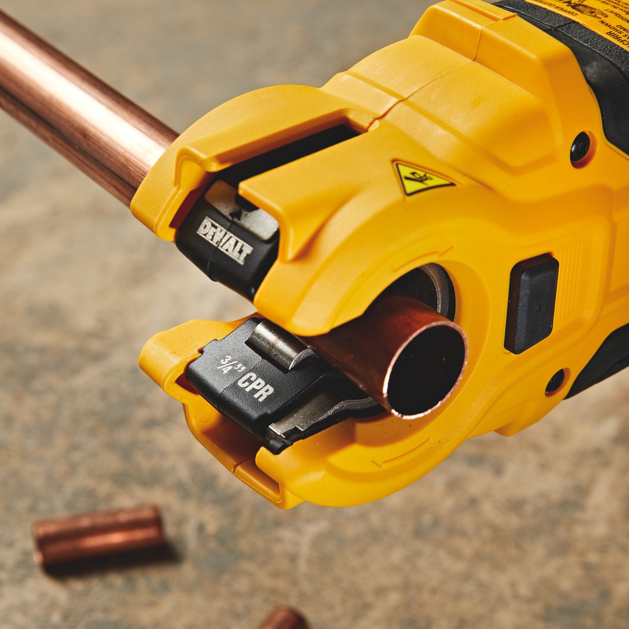 Dewalt Impact Ready Copper Tubing Cutter with Brace Bracket
