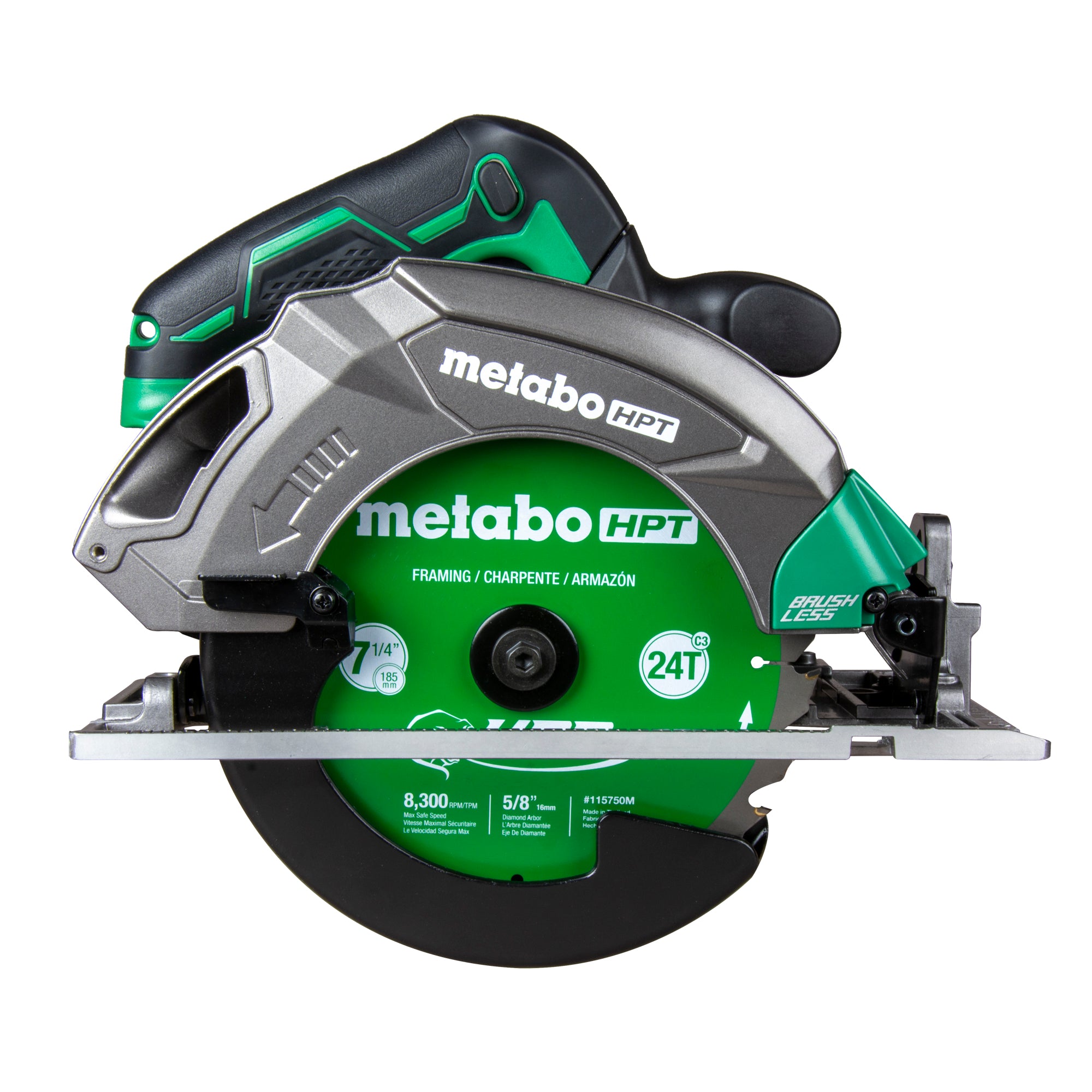 Metabo HPT 18V MultiVolt Cordless Circular Saw with 7 1/4" Blade