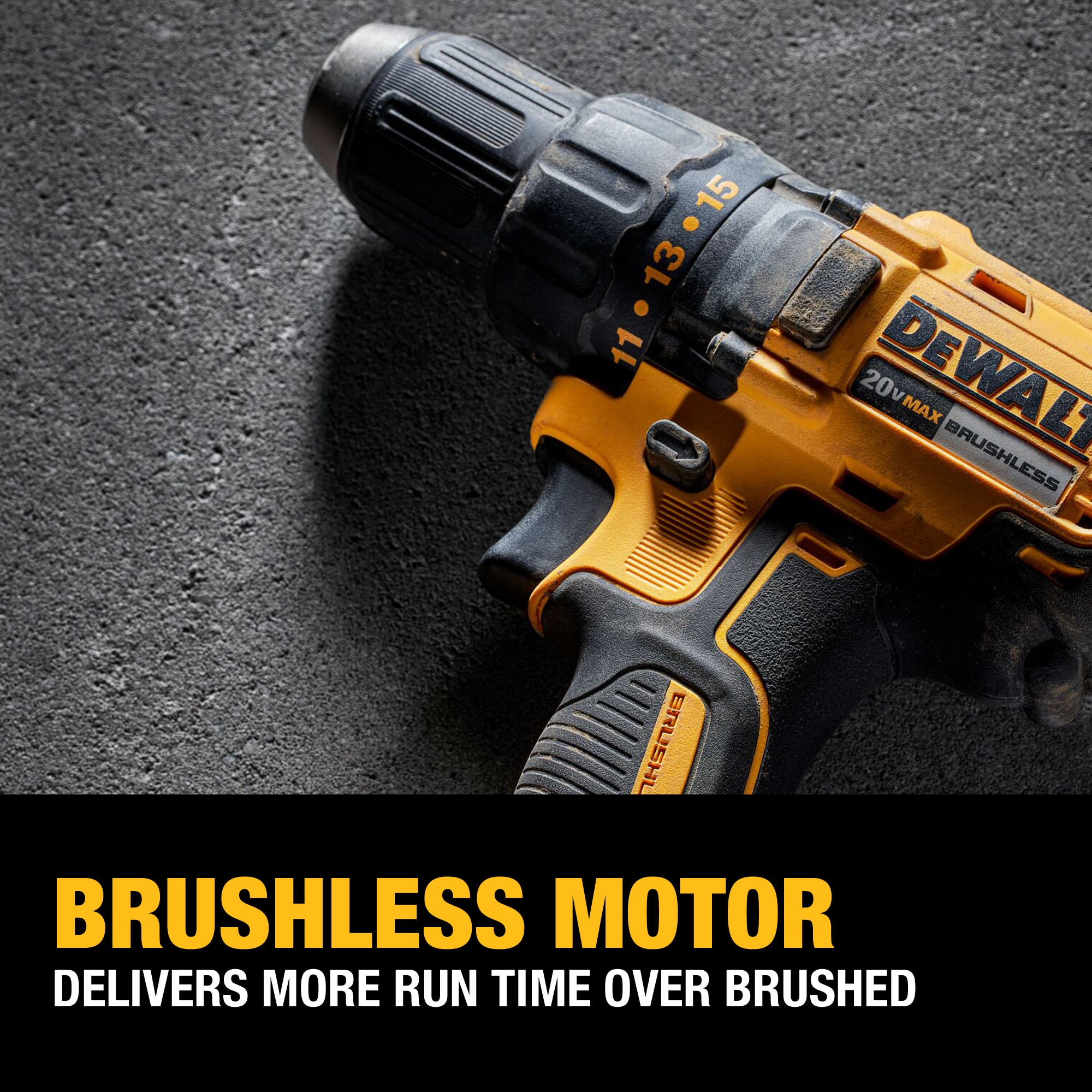 Dewalt 1/2" 20V Max Cordless Drill Driver avec batterie et chargeur