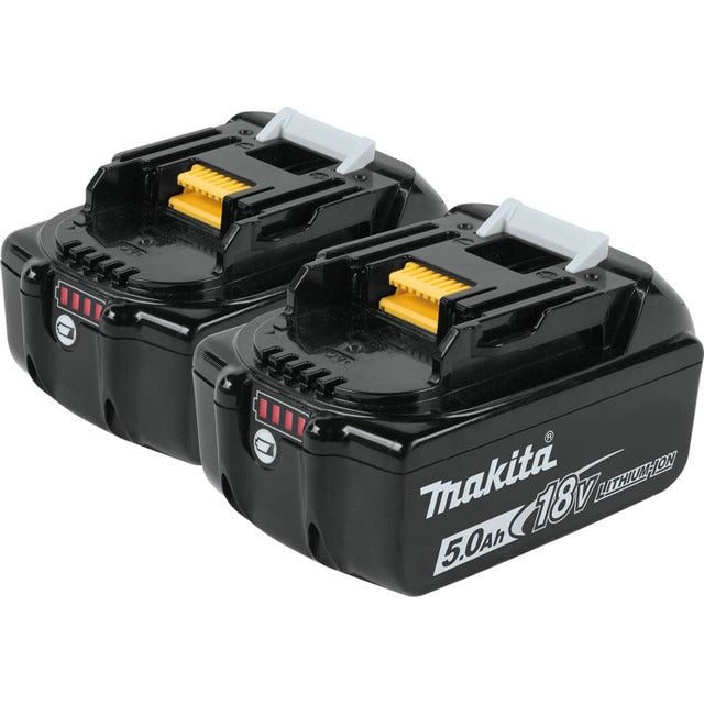 Makita 18V LXT Lithium‑Ion 5 Ah Battery - 2 Pack