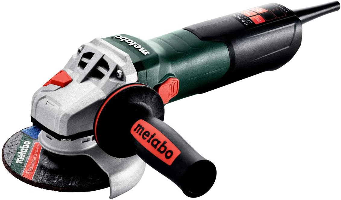 Metabo 4 1/2 - 5" Meuleuse d'angle 11 Amp 11,000 RPM avec interrupteur coulissant verrouillé