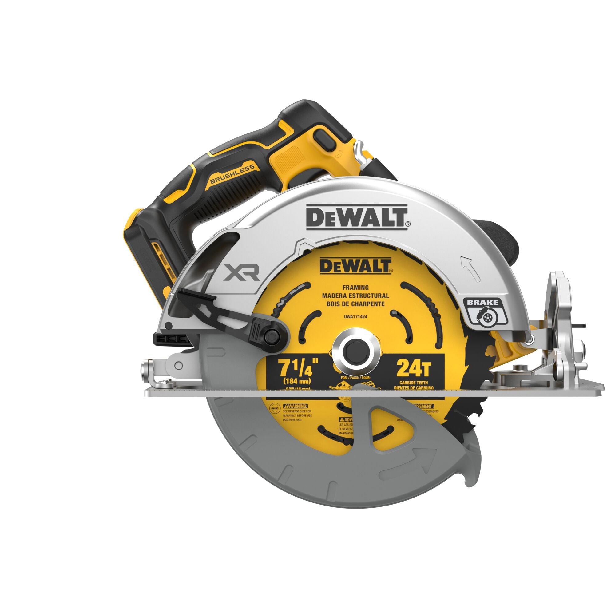Dewalt 20V Max 7 1/4" Circ Saw - Outil seul