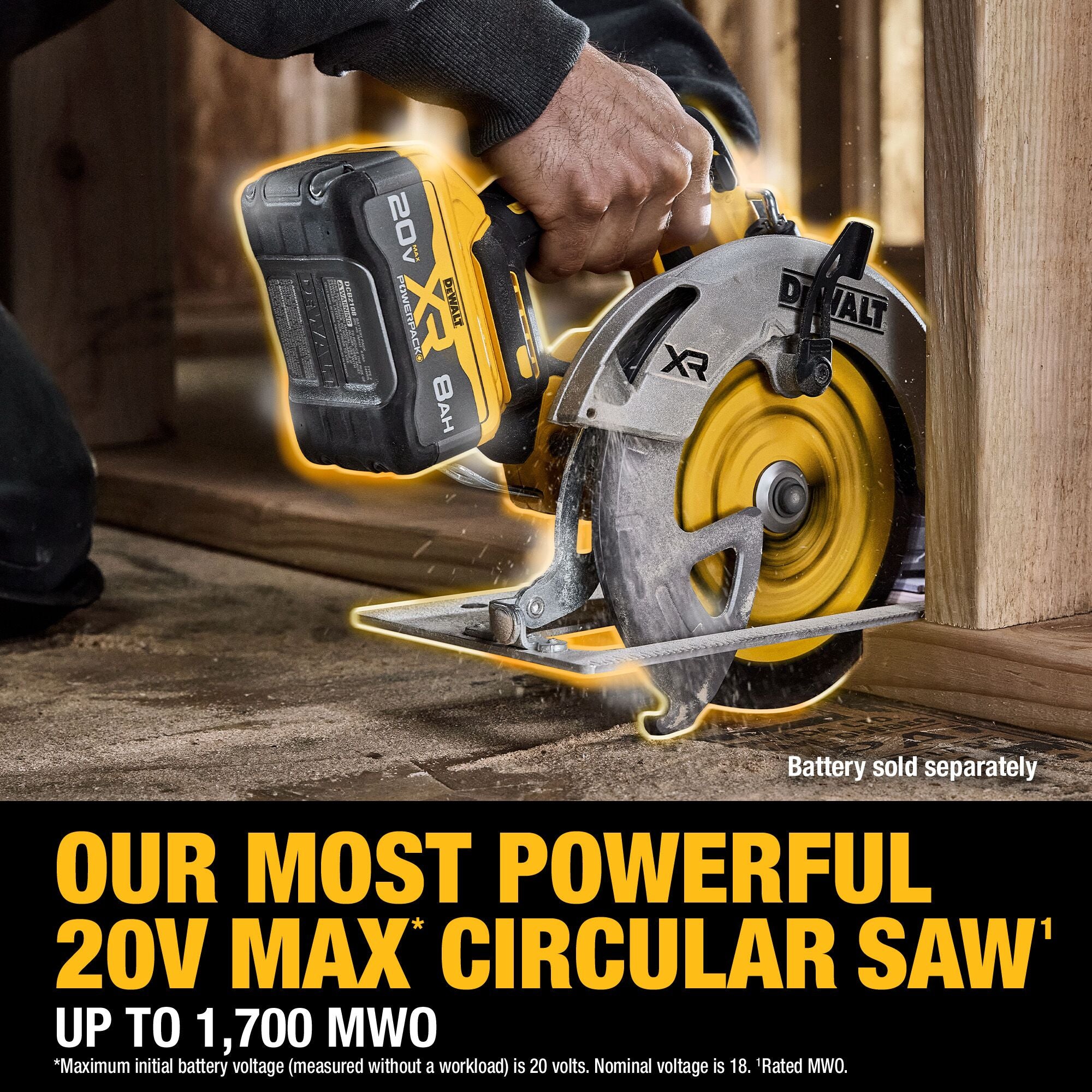 Dewalt 20V Max 7 1/4" Circ Saw - Outil seul