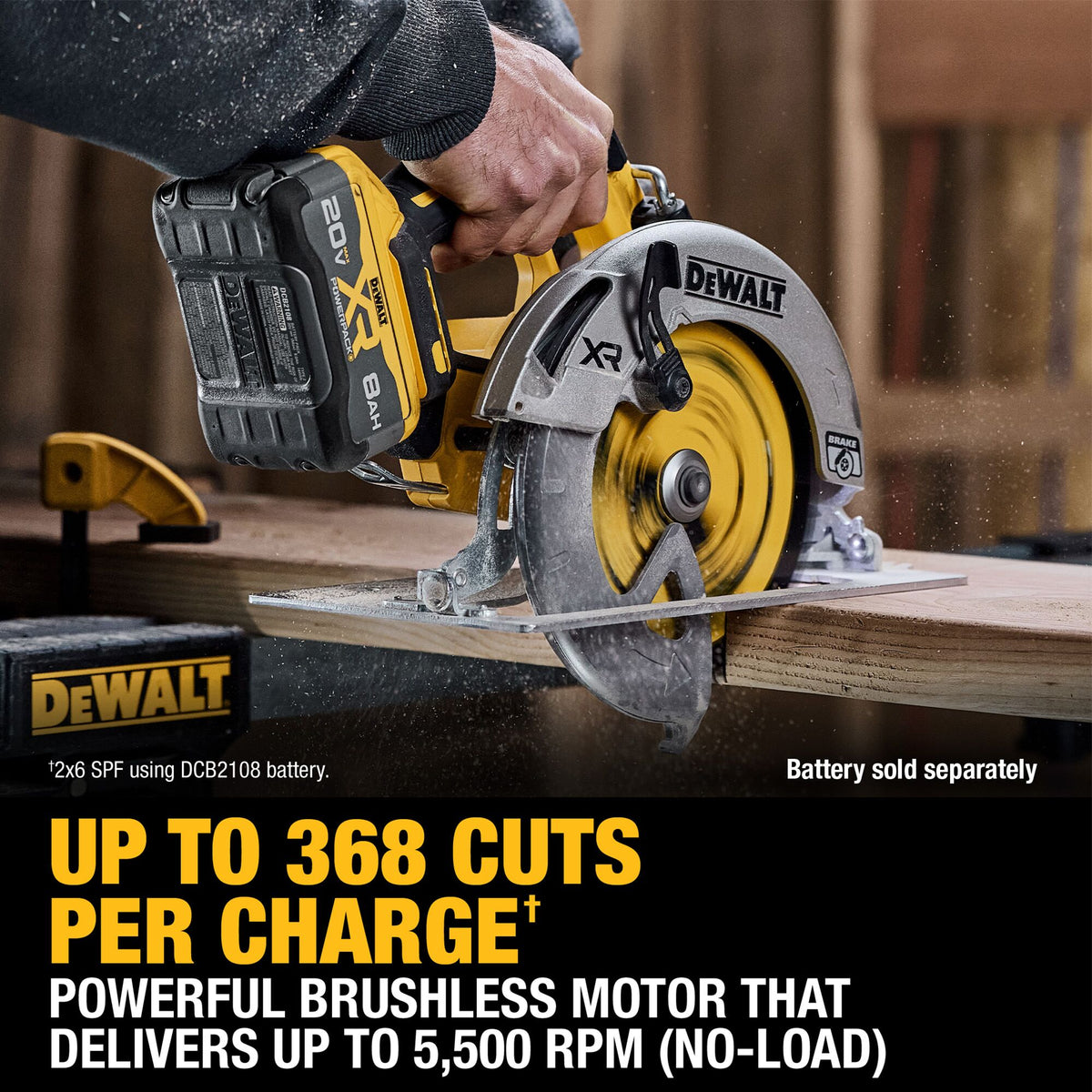 Dewalt 20V Max 7 1/4" Circ Saw - Outil seul