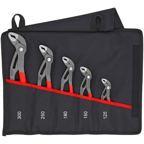 Knipex Cobra 5-Piece Set with Tool Pouchouch