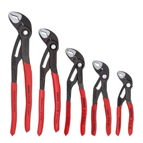 Knipex Cobra 5-Piece Set with Tool Pouchouch