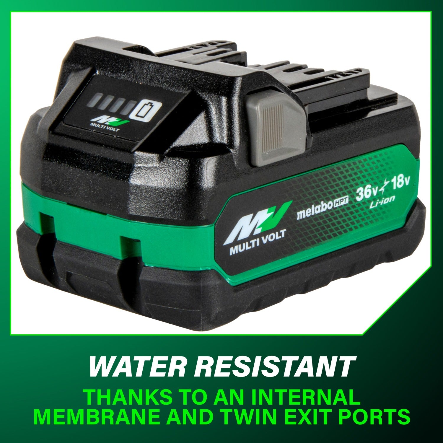 Metabo 18V 36V MultiVol Battery
