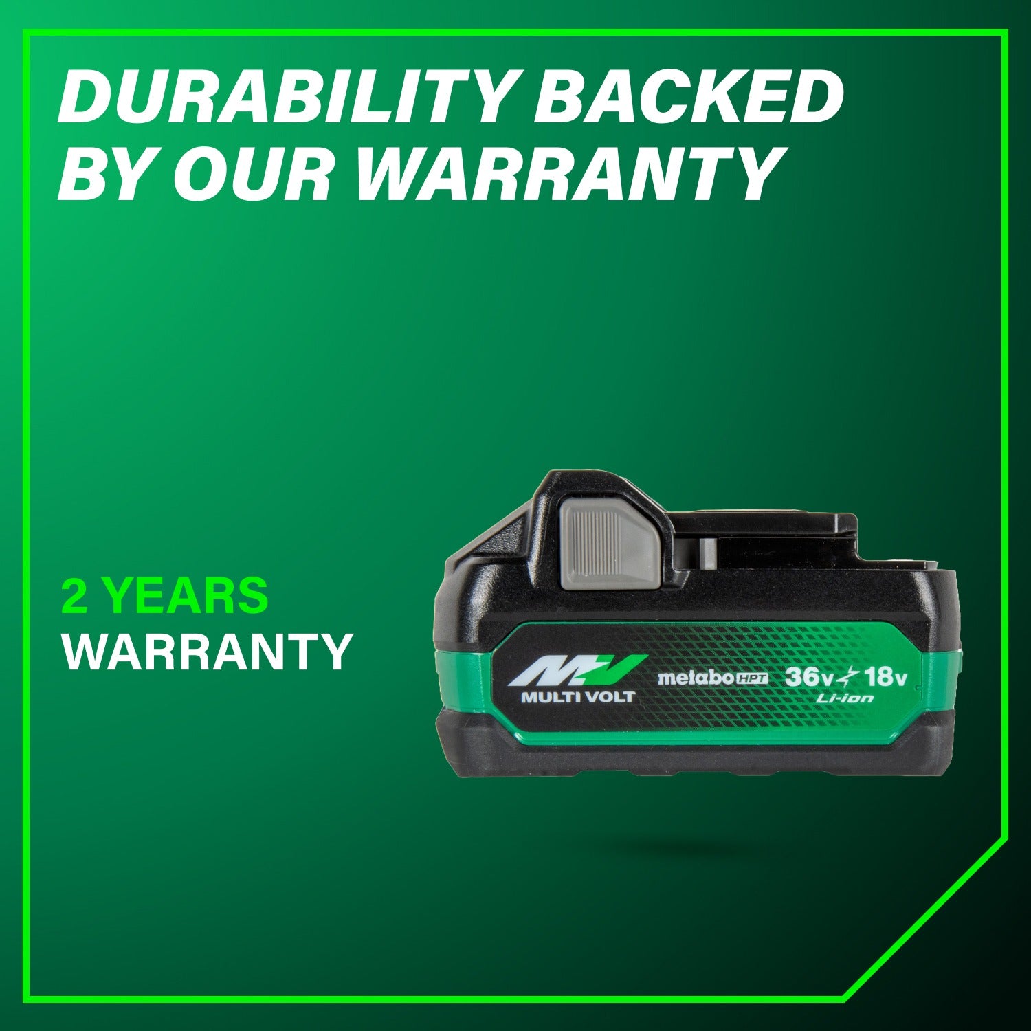 Metabo 18/36V MultiVolt Battery