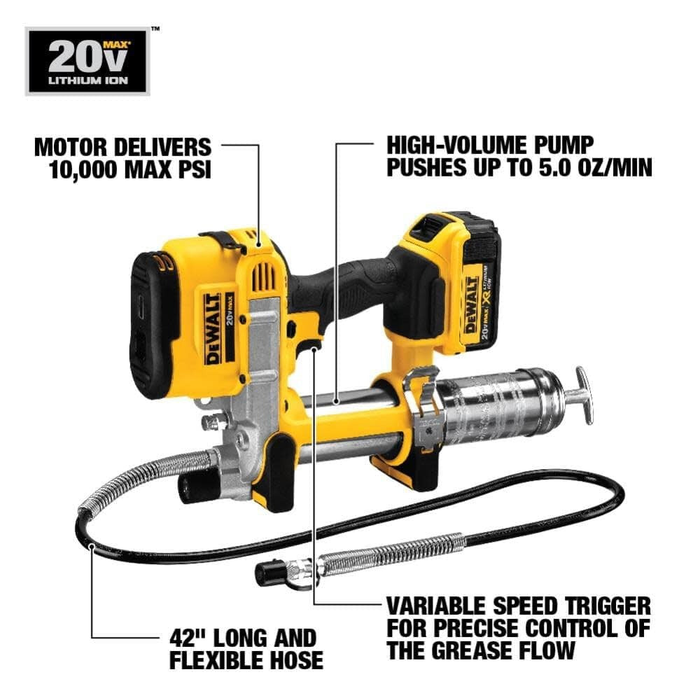 Dewalt 20V Max Cordless Grease Gun