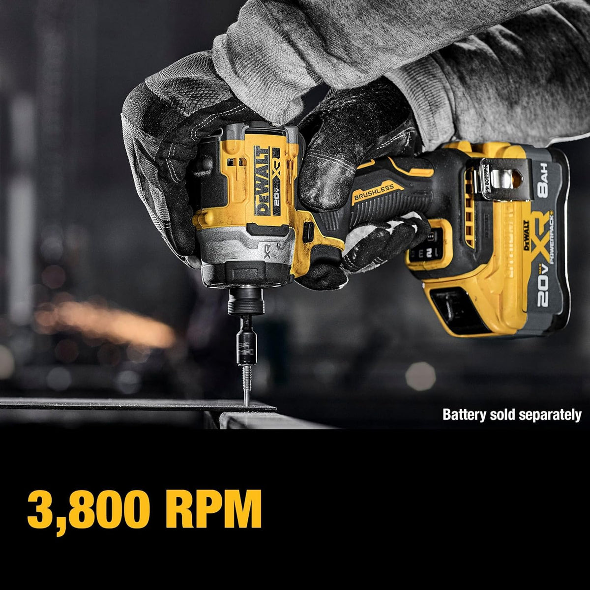 Dewalt 20V Max XR 3 Speed Hight Torque Impact Drill