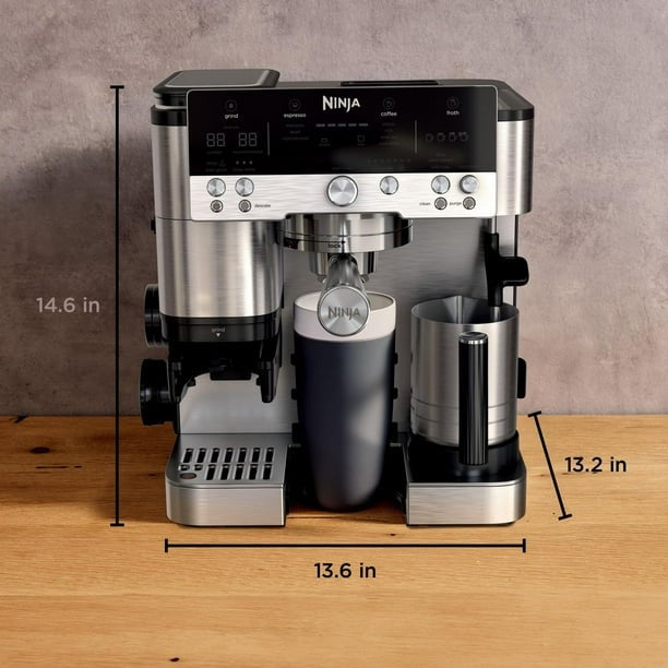 Ninja Luxe Café 3-in-1 Espresso Machine Drip Coffee Maker & Cold Brew Machin