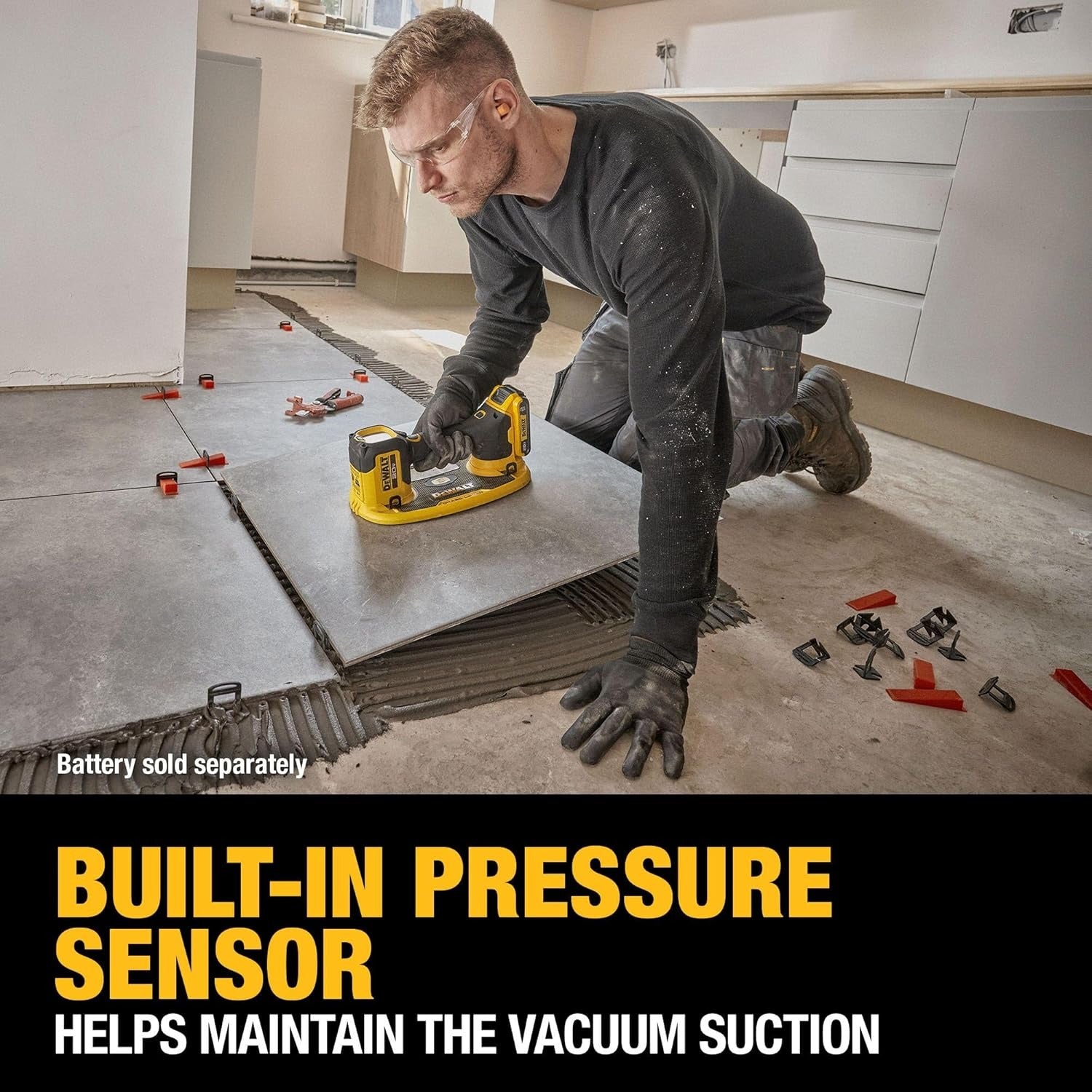 Dewalt 20V Max Cordless Grabo Suction Lifter up to 265 Lbs