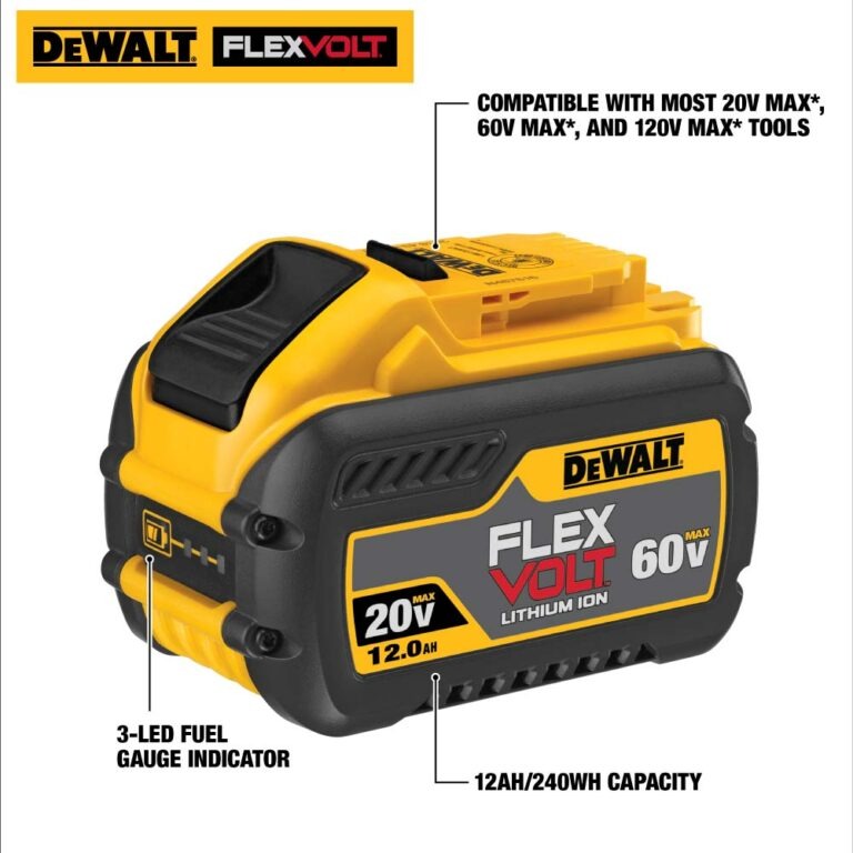 Dewalt Flexvolt 20V/60V Max 12.0 Ah Battery