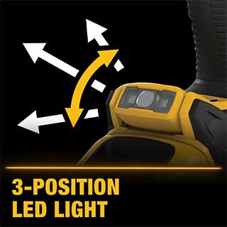 Dewalt 20V Max XR 1/2" Brushless Cordless 3 Speed Hammer Drill Kit with Powerpack