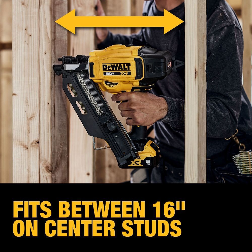 Dewalt 20V 30 Deg framing nailer kit