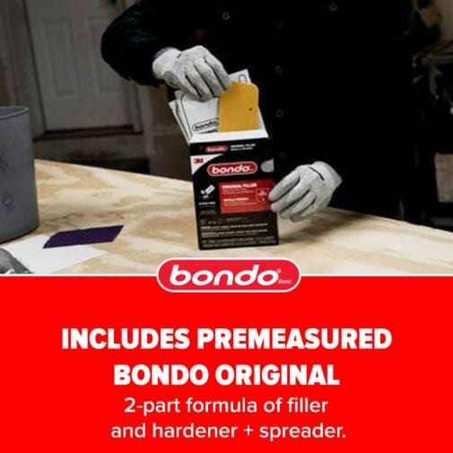 Bondo Body Repair Kit Ready Mix Pouches