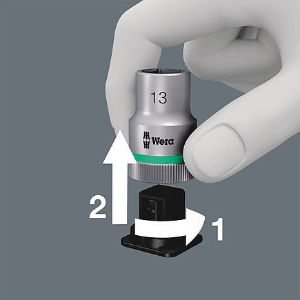 Wera 3/8" Drive 8100 SB 8 Zyklop Metric Ratchet Set - 29 Pc