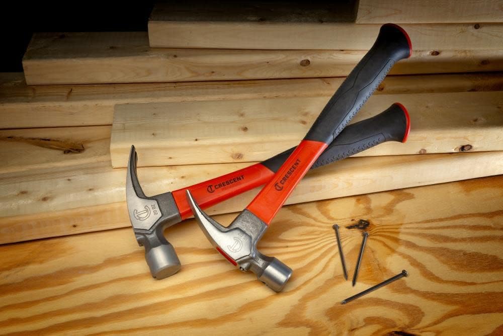 Marteau Crescent - 16Oz Fibre de verre avec griffe de coupe